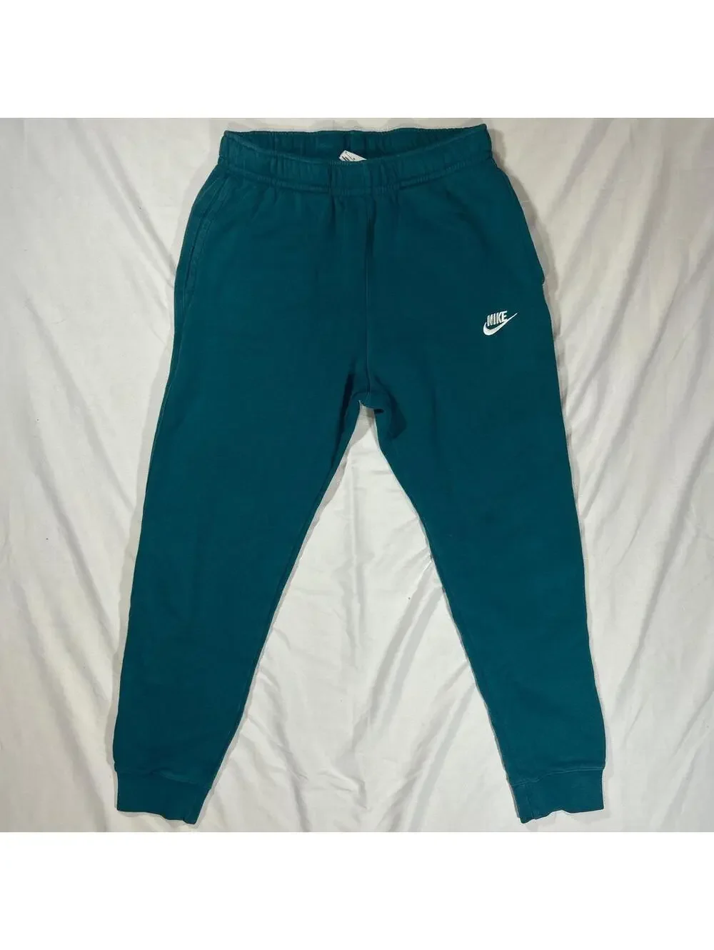 Nike Men's Green and Blue Joggers-tracksuit